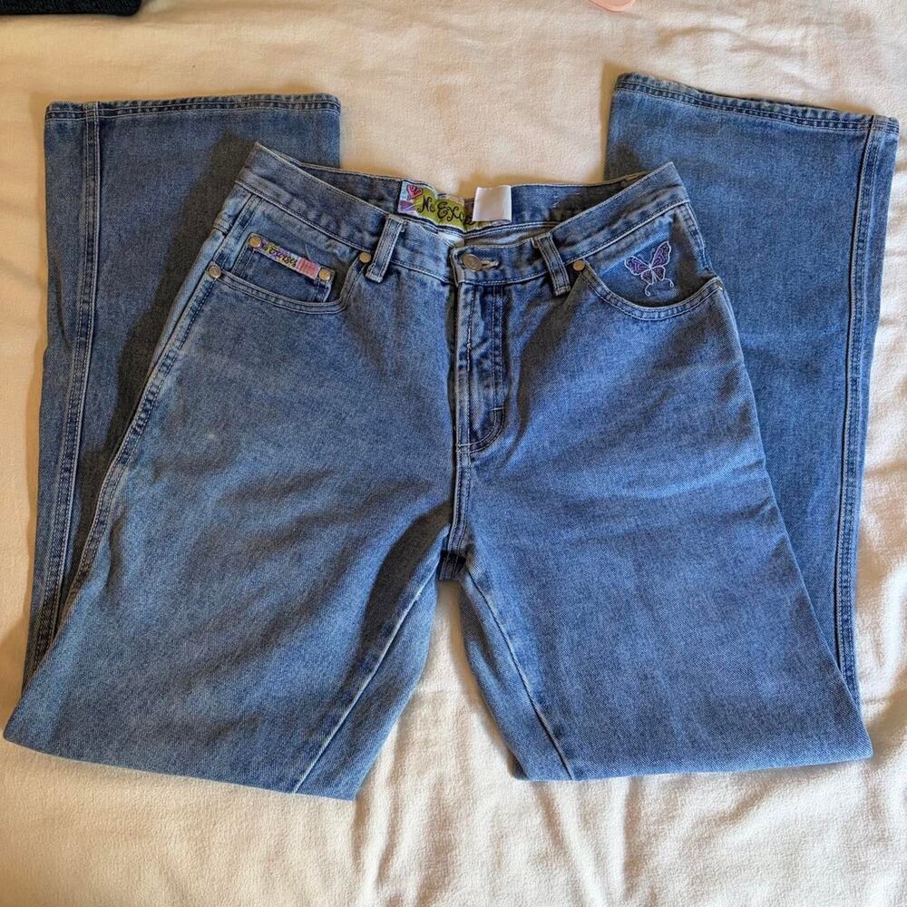 VINTAGE Y2K 90'S NO EXCUSES DENIM FLARE JEANS